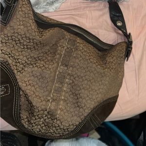 very used coach purse